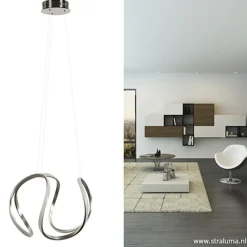 Straluma Design hanglamp LED staal><noscript><img width=