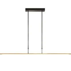 Straluma Design LED hanglamp aluminium mat zwart/mat goud> Hanglampen|Eettafellampen