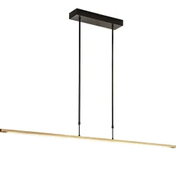 Straluma Design LED hanglamp aluminium mat zwart/mat goud> Hanglampen|Eettafellampen