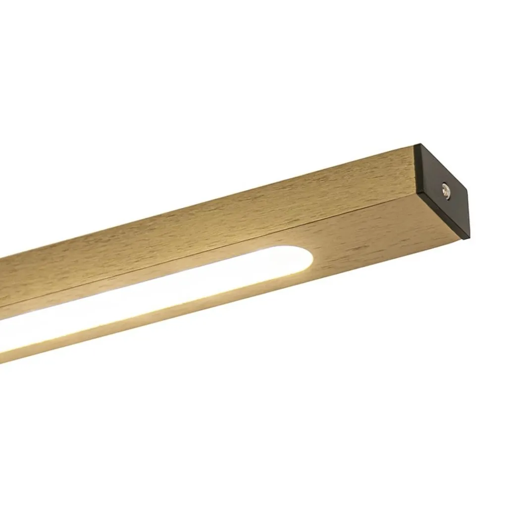 Straluma Design LED hanglamp aluminium mat zwart/mat goud> Hanglampen|Eettafellampen