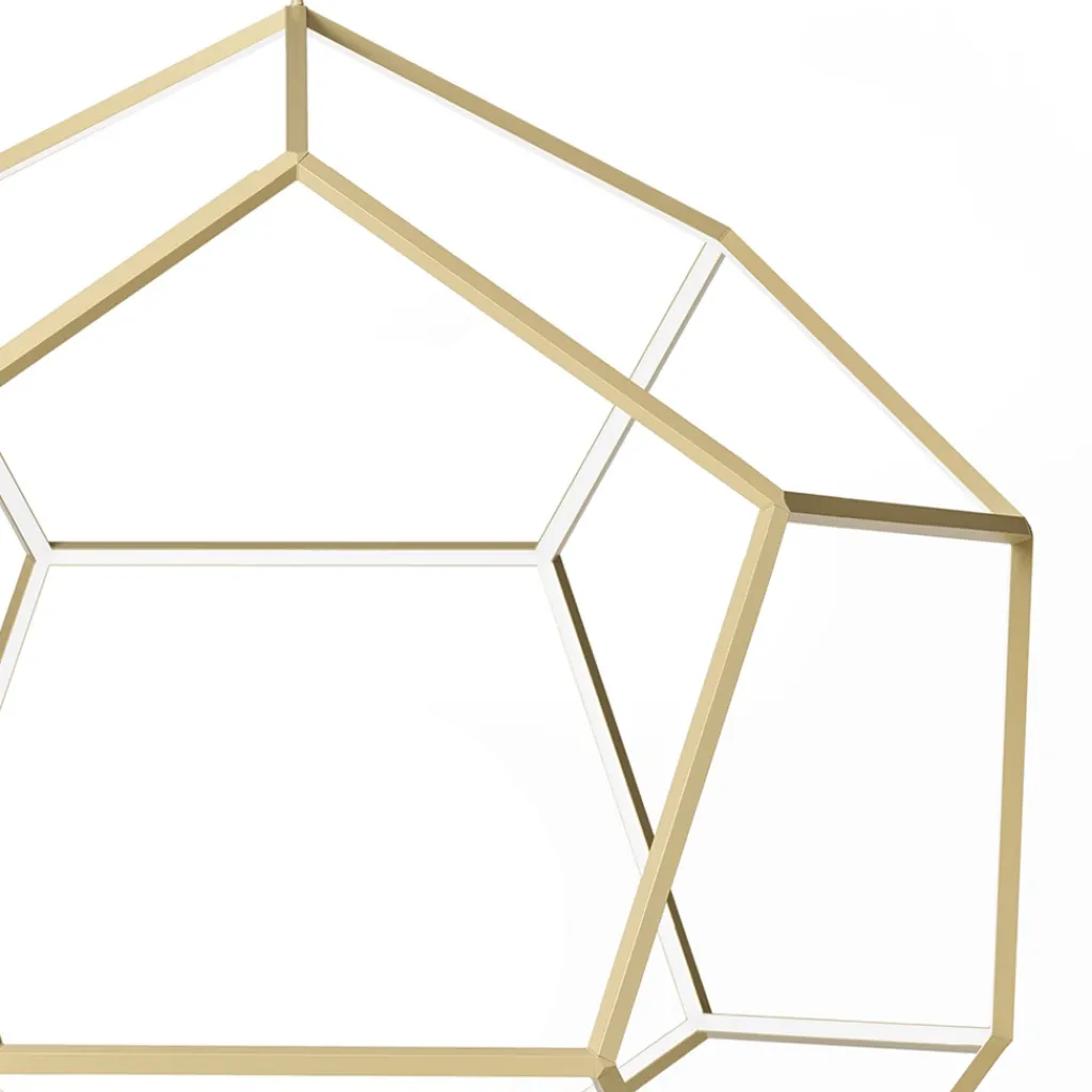 Straluma Design LED hanglamp goud 80x100 cm> Hanglampen|Eettafellampen