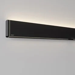 Straluma Design LED wandlamp zwart met Gesture Control 90 cm> Wandlampen|LED Wandlampen