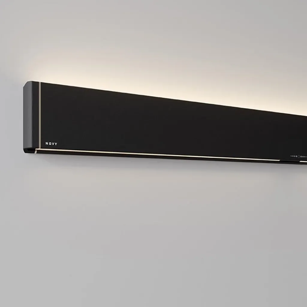 Straluma Design LED wandlamp zwart met Gesture Control 180 cm> Wandlampen|LED Wandlampen