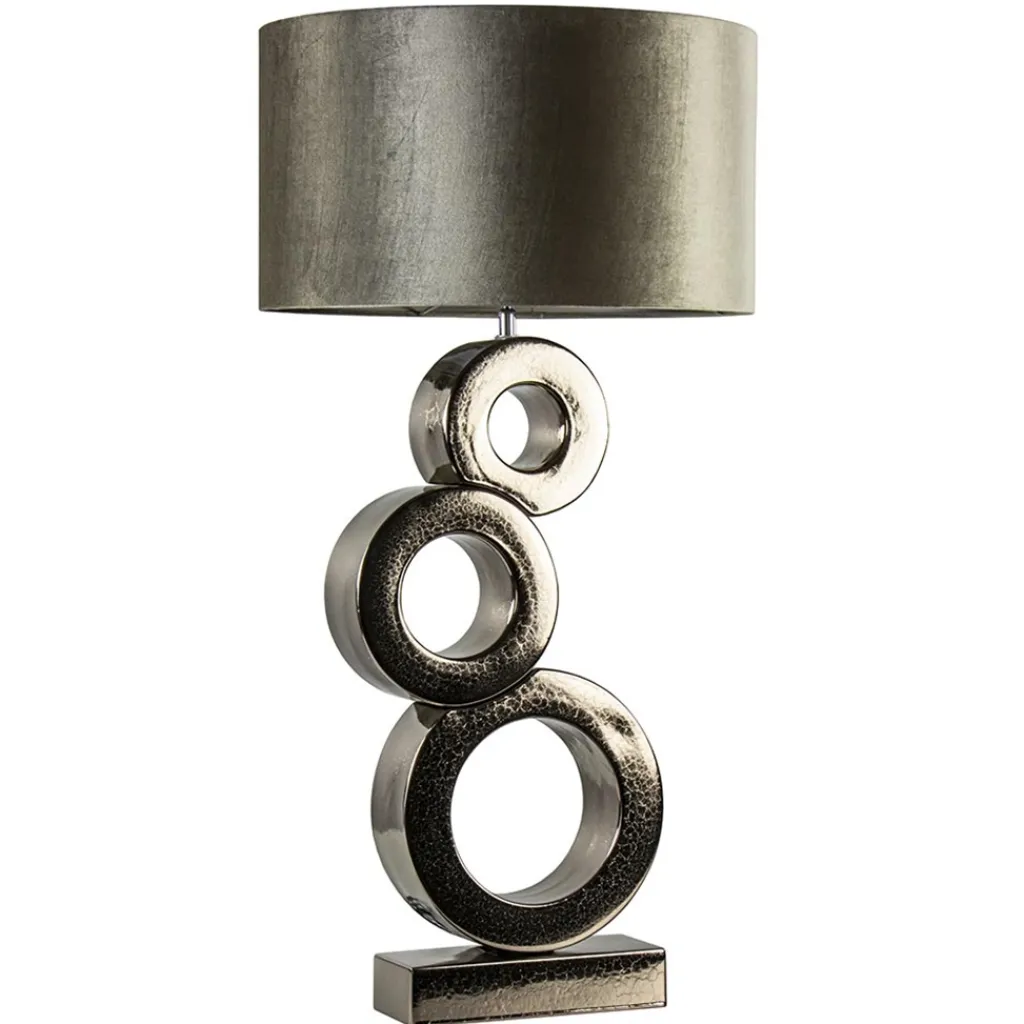 Straluma Design tafellamp Circles brons exclusief kap> Tafellampen|Lampenvoeten