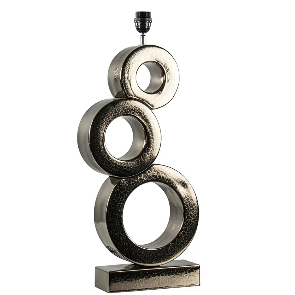 Straluma Design tafellamp Circles brons exclusief kap> Tafellampen|Lampenvoeten