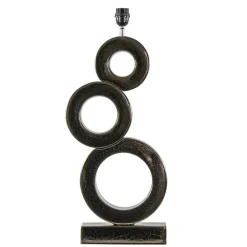 Straluma Design tafellamp Circles brons exclusief kap><noscript><img width=