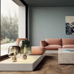 Straluma Design tafellamp Flar large terra/turqoise></noscript> Tafellampen|Design Verlichting