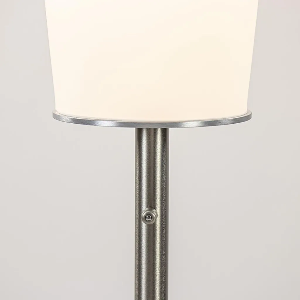 Straluma Design vloerlamp cilinder opaal glas met dimbaar LED> Vloerlampen|Halverlichting