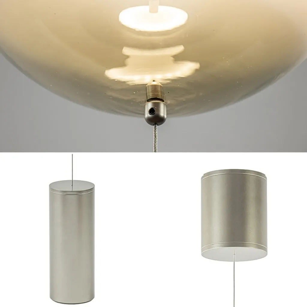 Straluma Design vloerlamp smoke steel met transparant smoke glas> Vloerlampen|LED Vloerlampen