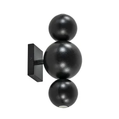 Straluma Design wandlamp textured black inclusief LED> Wandlampen|LED Wandlampen