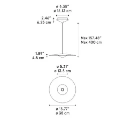 Straluma Diesel Living with Lodes hanglamp UFO 35 rust></noscript> Hanglampen|LED Hanglampen