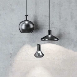 Straluma Diesel Living with Lodes hanglamp Flask A metallic black> Pendel Lampen|Keukenverlichting