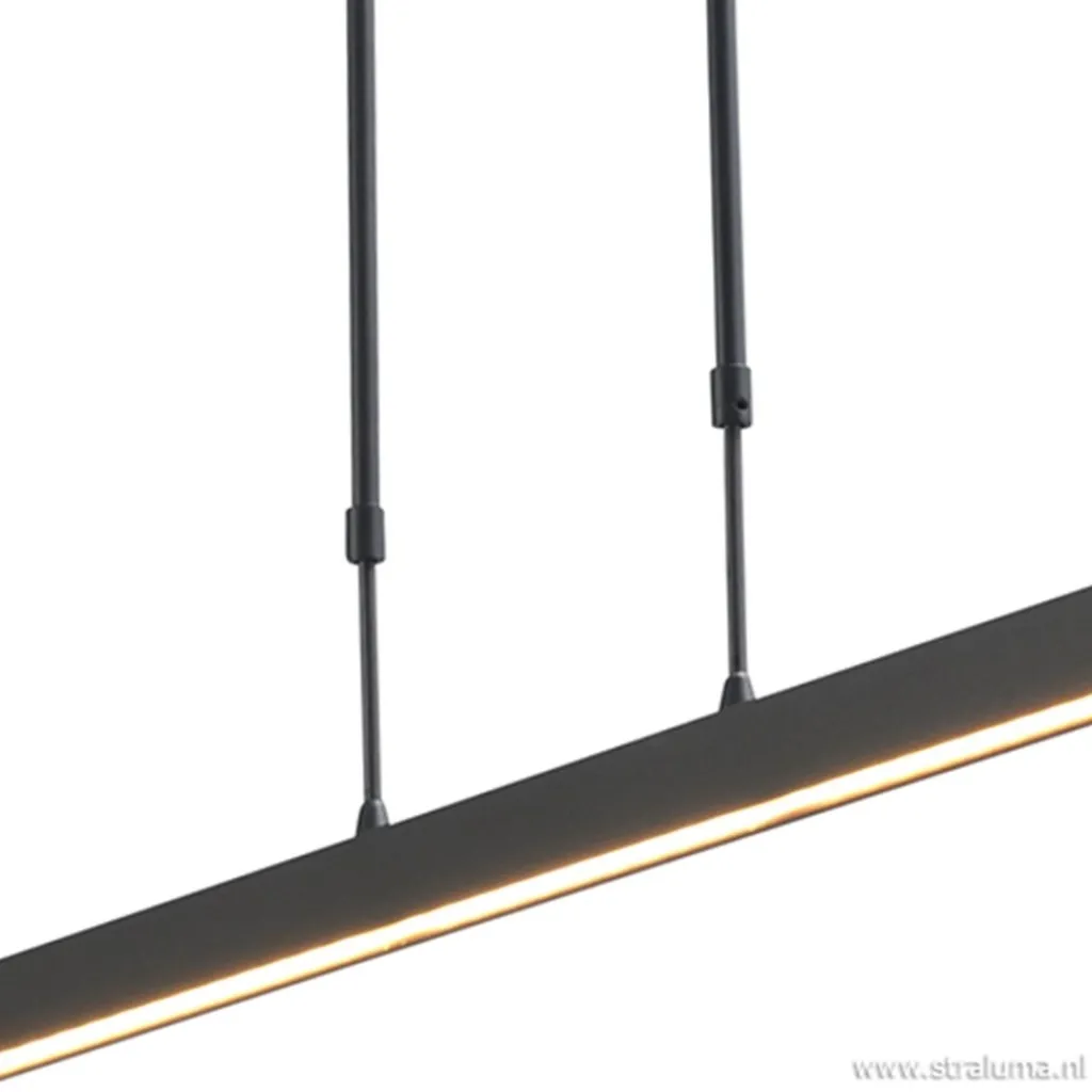 Straluma Dim to warm LED hanglamp-balk zwart> Eettafellampen|Keukenverlichting