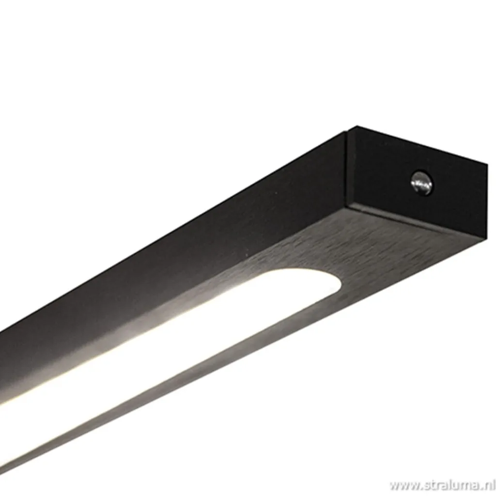 Straluma Dimbare design hanglamp LED zwart> Hanglampen|Eettafellampen