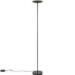 Straluma Dimbare LED uplighter vloerlamp mat zwart> Vloerlampen|Uplighters