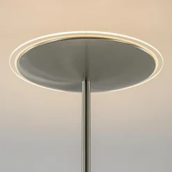 Straluma Dimbare LED uplighter vloerlamp nikkel><noscript><img width=