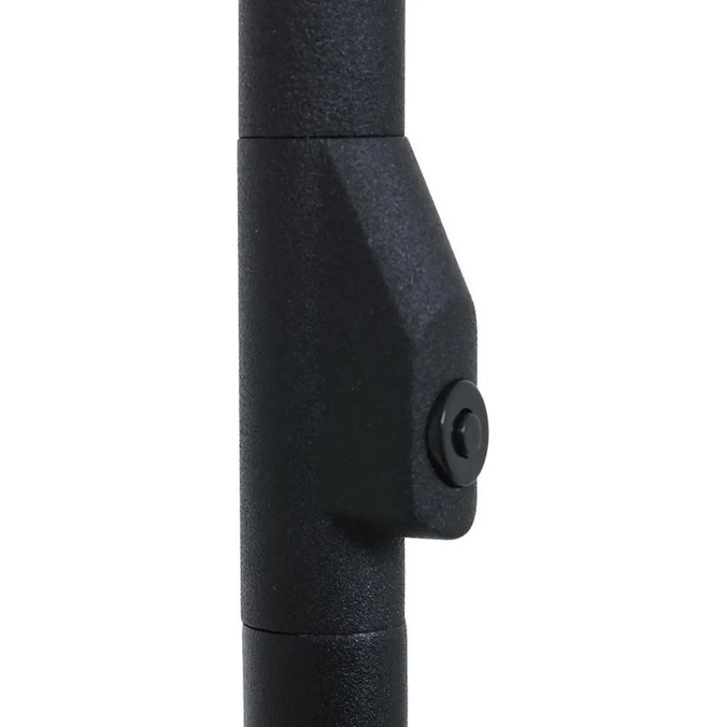 Straluma Dimbare LED vloerlamp zwart met witte schotels> Vloerlampen|LED Vloerlampen