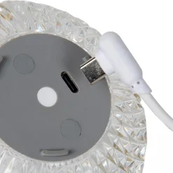 Straluma Dimbare tafellamp transparant/goud oplaadbaar><noscript><img width=