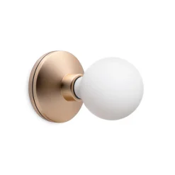 Straluma Dimbare wandlamp op batterij goud met frosted> Wandlampen|Keukenverlichting