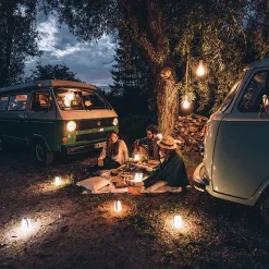 Straluma Draagbare buitenlamp IP54 grijs><noscript><img width=