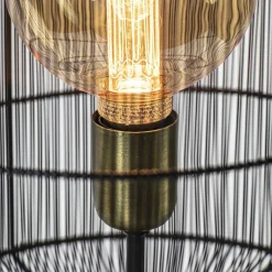 Straluma Driepoot vloerlamp Gruaro zwart met brons><noscript><img width=