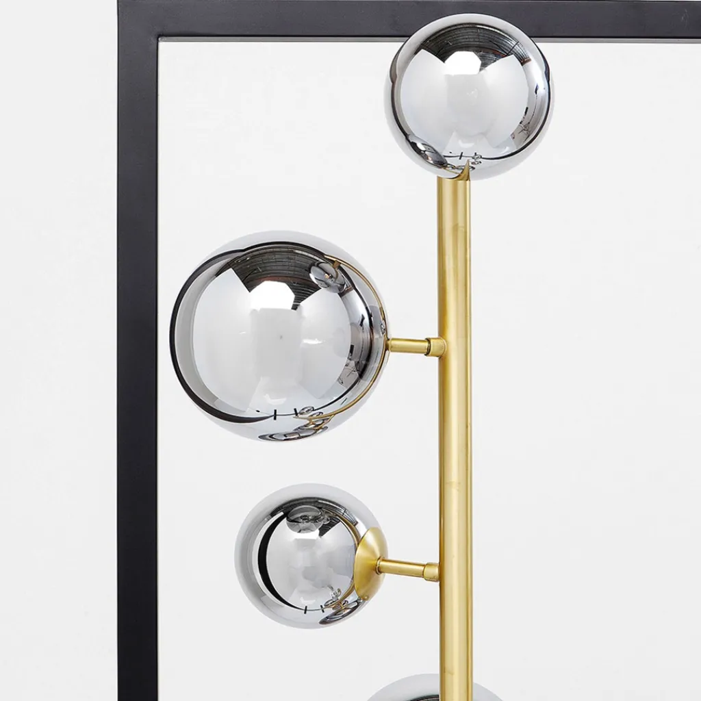 Straluma Elegante luxe vloerlamp met 6 glazen bollen> Vloerlampen|Decoratieve Verlichting