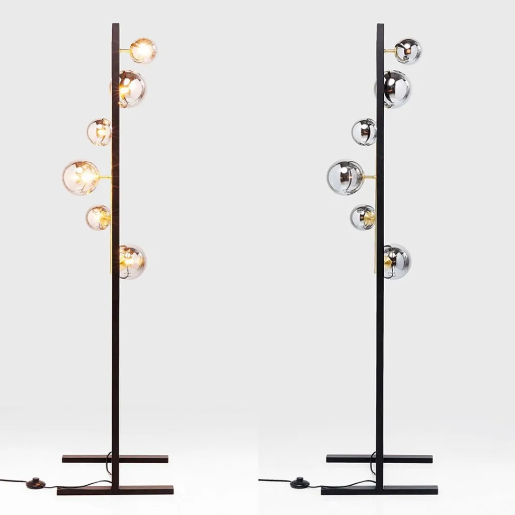 Straluma Elegante luxe vloerlamp met 6 glazen bollen> Vloerlampen|Decoratieve Verlichting