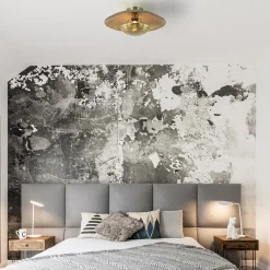 Straluma Elegante plafond/wandlamp antiek brons></noscript> Wandlampen|Woonkamerlampen