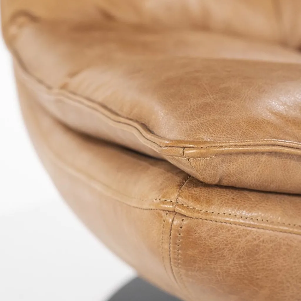 Straluma Fauteuil Sven leer - cognac> Fauteuils