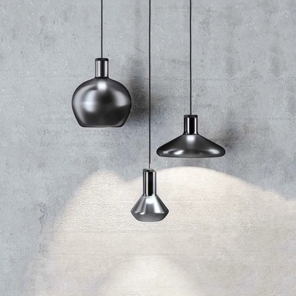 Straluma Flask C hanglamp 25cm metallic black> Pendel Lampen|Keukenverlichting