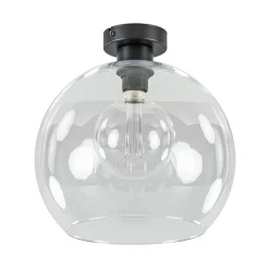 Straluma Globe plafondlamp helder glas 30 cm> Halverlichting|Plafondlampen