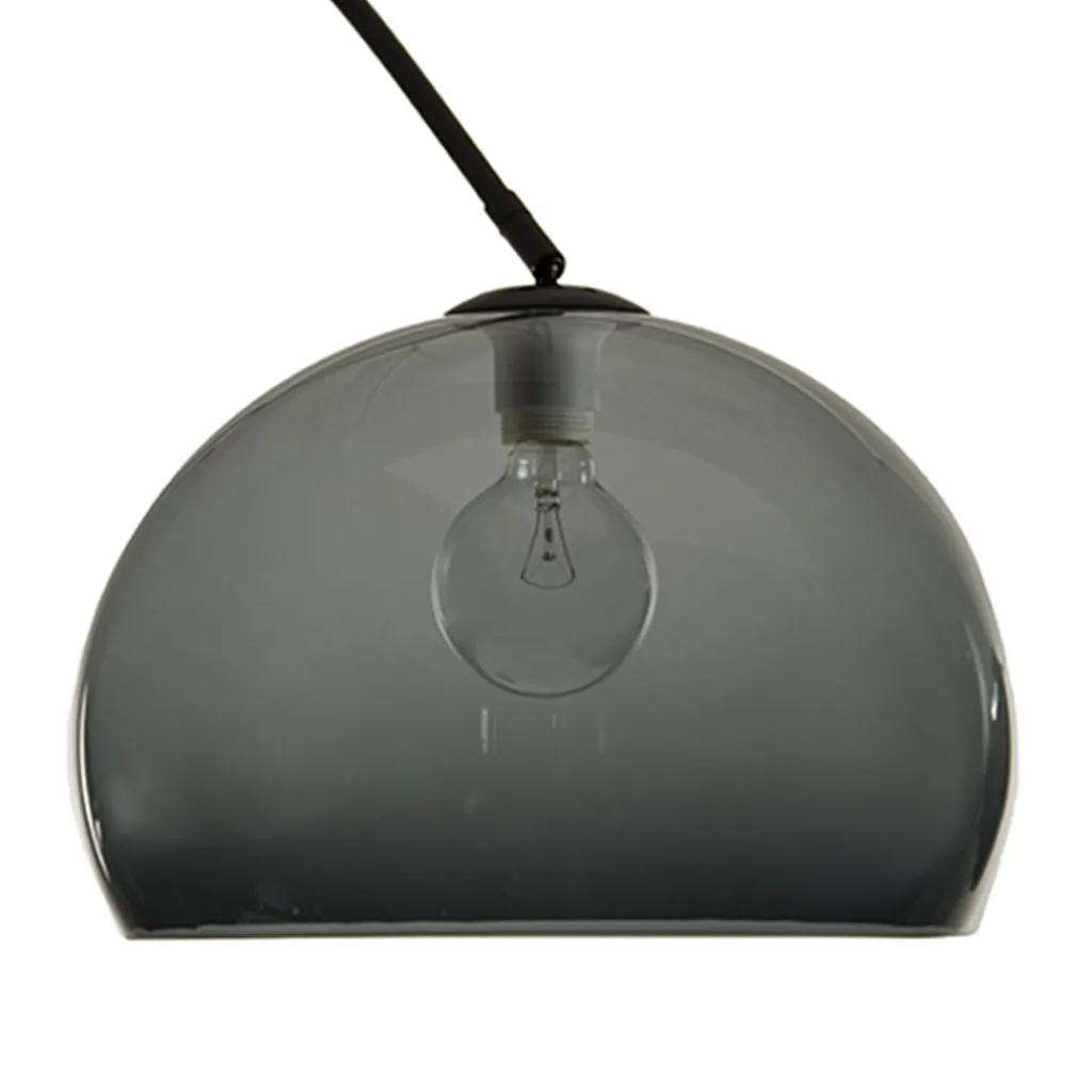 Straluma Grijze kap plexibol exclusief booglamp> Lampenkappen