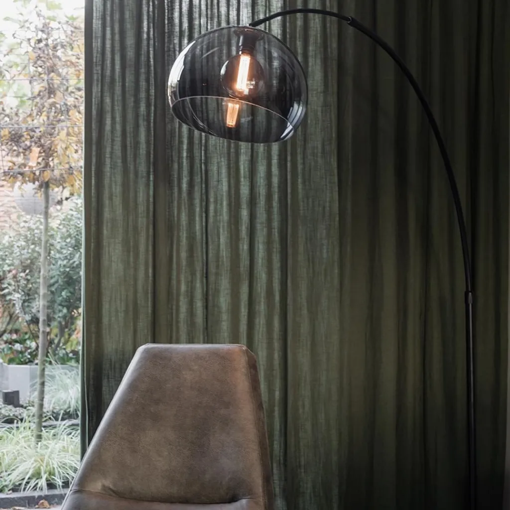 Straluma Grijze kap plexibol exclusief booglamp> Lampenkappen