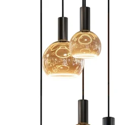 Straluma Grote design hanglamp / videlamp zwart Ø100 cm><noscript><img width=