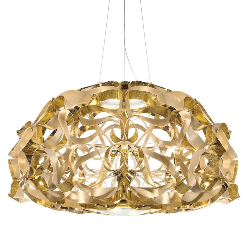 Straluma Grote design hanglamp Quantica goud> Eetkamerverlichting|Hanglampen