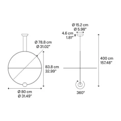 Straluma Grote design hanglamp ring met LED spot><noscript><img width=