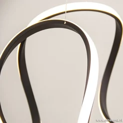 Straluma Grote design hanglamp zwart LED></noscript> Hanglampen|Eettafellampen