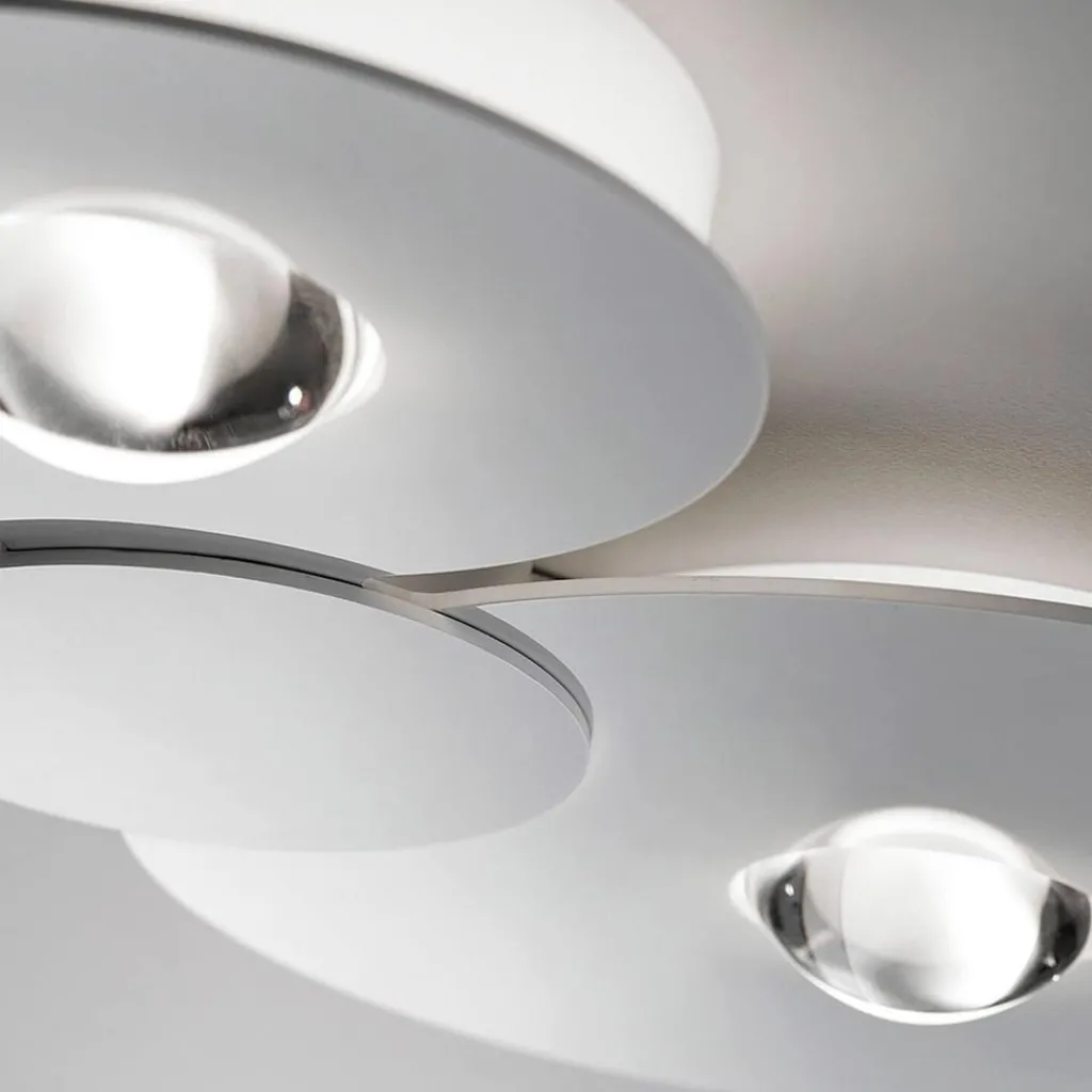 Straluma Grote design LED plafondlamp Bugia Mega glossy zwart> Plafondlampen|Plafonnières