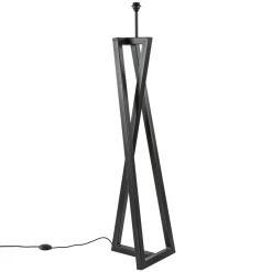 Straluma Grote design vloerlamp Calitri staal exclusief kap> Vloerlampen|Lampenvoeten