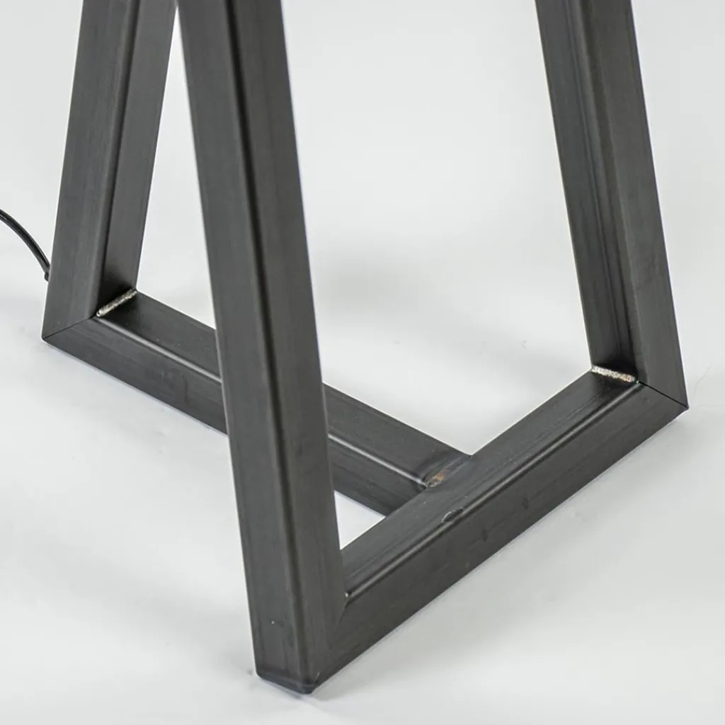 Straluma Grote design vloerlamp Calitri staal exclusief kap> Vloerlampen|Lampenvoeten