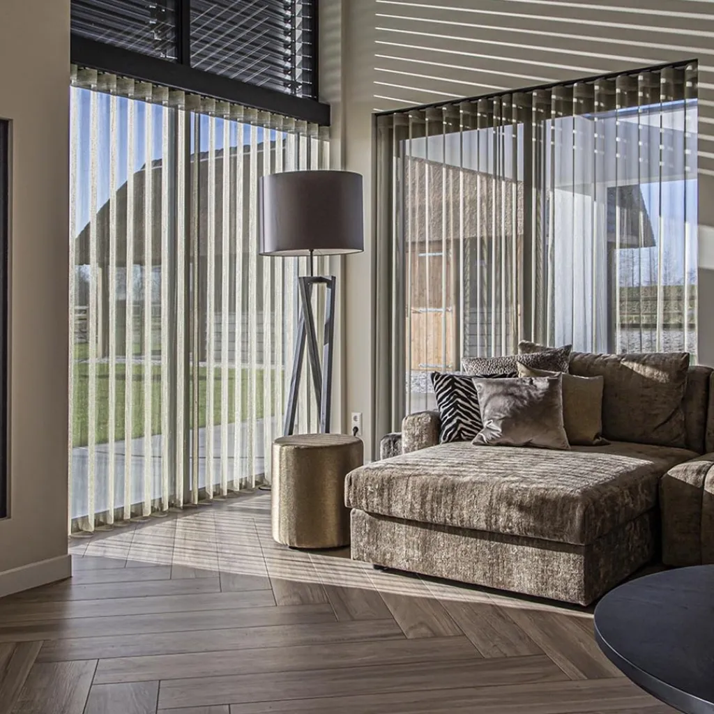 Straluma Grote design vloerlamp Calitri staal exclusief kap> Vloerlampen|Lampenvoeten