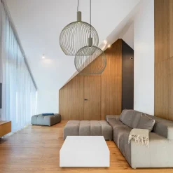 Straluma Grote eettafelhanglamp draad mat zand><noscript><img width=