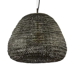 Straluma Grote hanglamp Finou antiek brons met zwart> Hanglampen|Eettafellampen