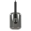 Straluma Grote hanglamp Lekar zwart met smoke glas> Hanglampen|Light and Living