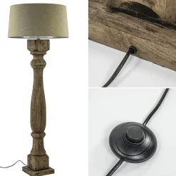 Straluma Grote lampvoet Robbia weather barn Light and Living></noscript> Lampenvoeten|Light and Living