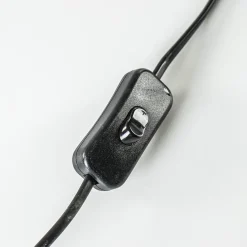 Straluma Grote landelijke lampvoet Pasco donker hout excl. kap><noscript><img width=