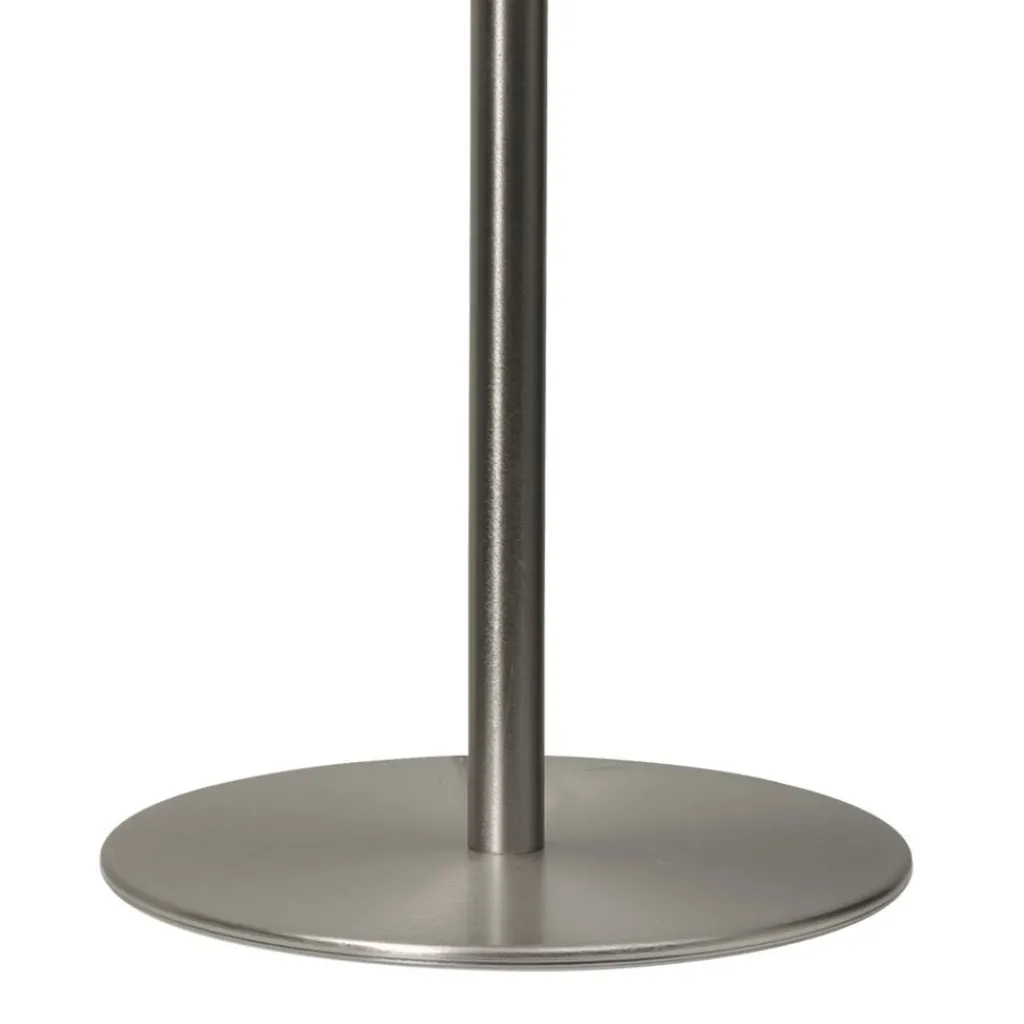 Straluma Grote moderne tafellamp Calabro nikkel glas> Nachtkastlampen|Woonkamerlampen