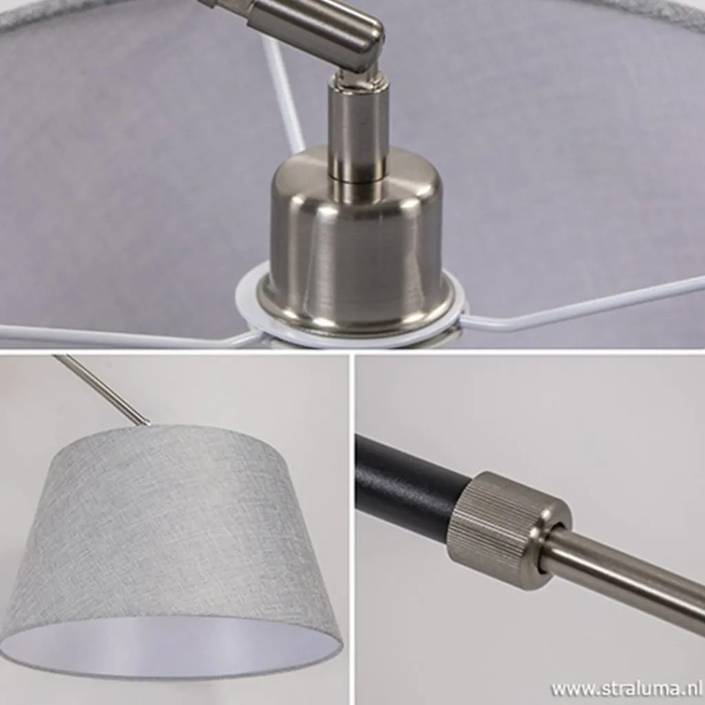 Straluma Grote plafondlamp boog met kap> Woonkamerlampen|Slaapkamerlampen