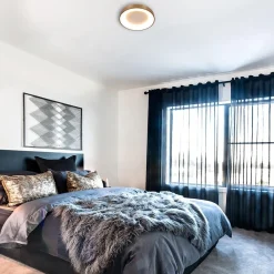 Straluma Grote plafondlamp goud 48 cm inclusief LED></noscript> Plafondlampen|Plafonnières