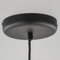 Straluma Grote retro hanglamp opaal glas met zwart></noscript> Woonkamerlampen|Slaapkamerlampen